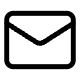 icon mail black